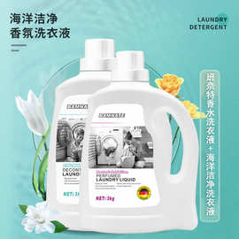 班奈特（Bamnate）洗衣液 德国原装进口 持久留香洗衣剂低泡