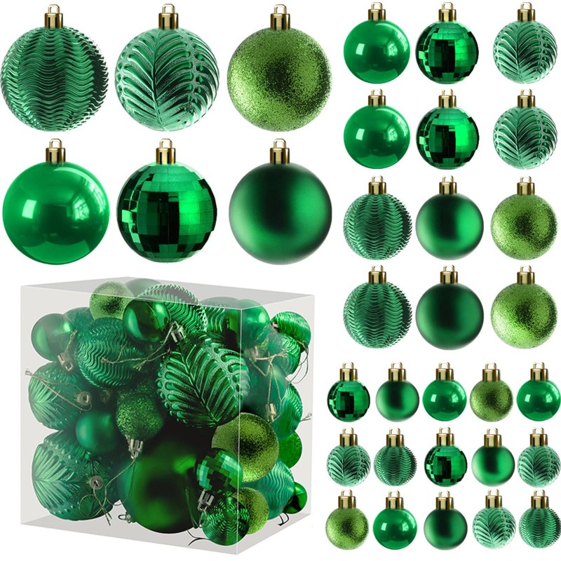 クロスボーダー植毛プラスチッククリスマスボールクリスマスツリーペンダントクリスマスベルベットボール会場装飾クリスマスペイントボール|undefined