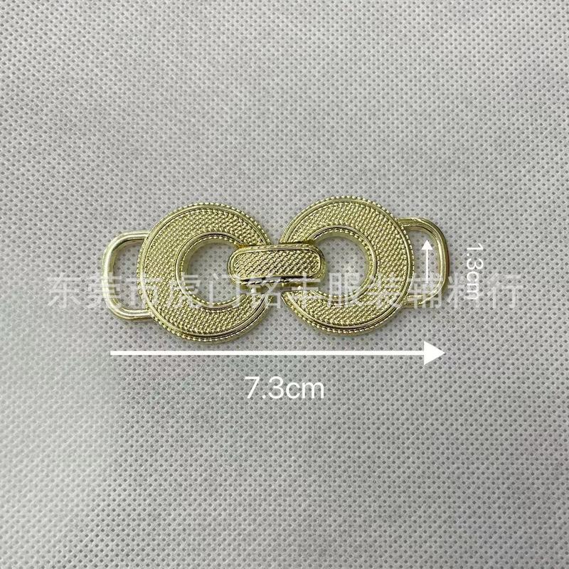 新しいファッションシンプルな金属ウエスト服バッグ靴diy服アクセサリー|undefined
