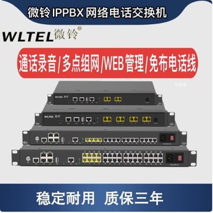 Wltel Guowei Microbell Ippbx Network Programmable Telephone Exchange V1900/Vd40P/Vd80P/Vd160P