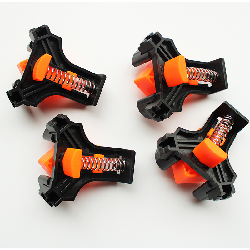 木工直角夹90度固定器相框夹画框夹家居工具打孔安装器90°快速夹