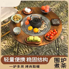 野营折叠桌椅;防潮/野餐垫;烧烤炉