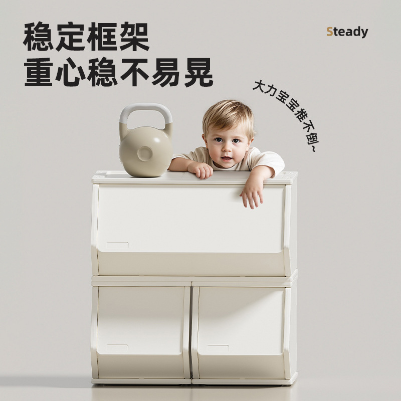 プレイビアードベア子供用収納キャビネットデスクトップ収納キャビネット本棚赤ちゃんのおもちゃ収納ラックスナックラック収納キャビネットベビー|undefined