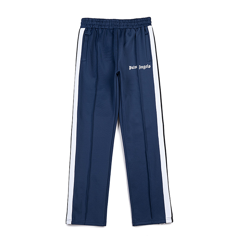 Real Shot Palm Palm Angel Angels Side Rainbow High Street Sweatpants Side Zipper Stripe Sport Straight Trousers
