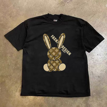 清仓捡漏专柜大牌剪标男装纯棉短袖t恤夏季宽松百搭半袖T