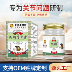 香港李四郎蛇蝎透骨膏 舒缓关节不适颈肩不适腰部不适外用保健膏