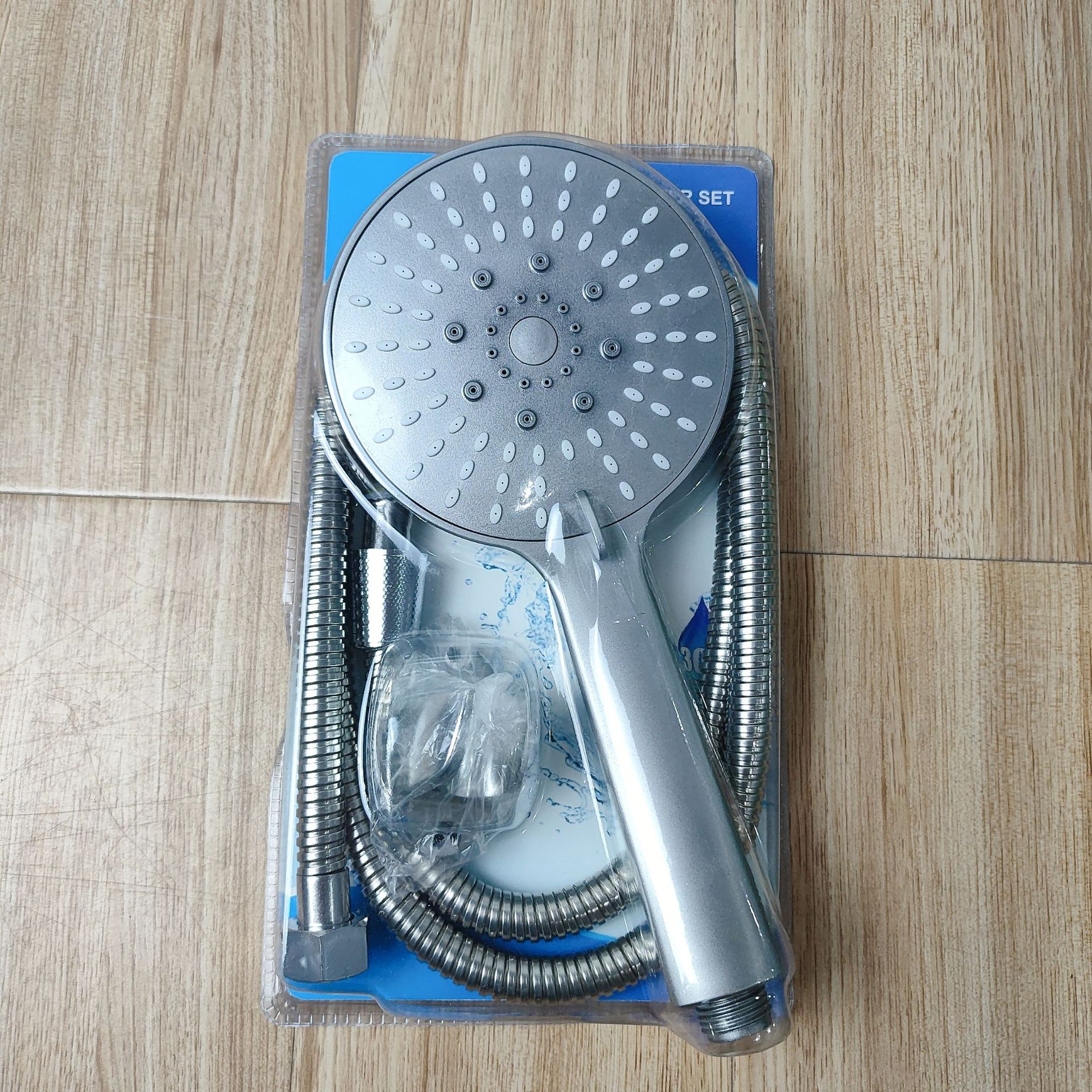 Comercio exterior al por mayor pequeño conjunto de ducha de tres piezas conjunto de ducha de tubo de ducha base conjunto de ducha