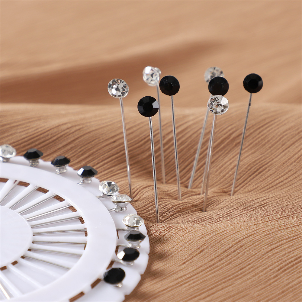 MAC020 Hijab Pin, 30pcs colorful crystal hijab pins by Mariam's3