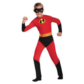 儿童万圣节服装超人总动员2 角色扮演服超人特工队连体服演出服