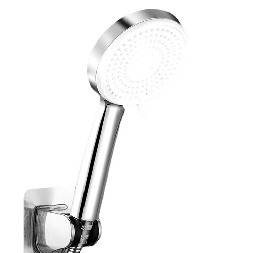 Handheld shower head pressurized shower home rain shower head set bath lotus shower head spray pressurized portable removable