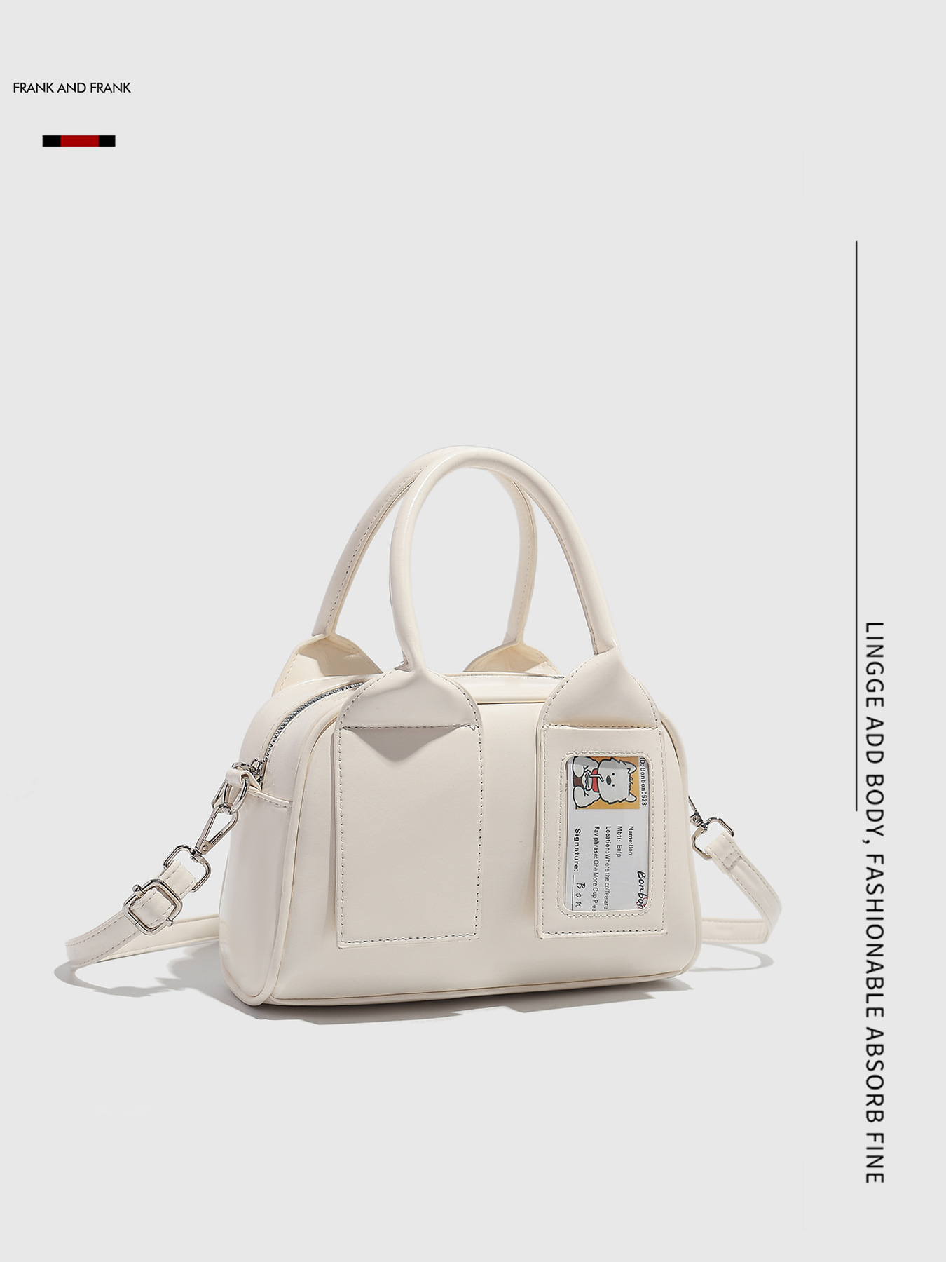 Bolsa bowling feminina elegante mala tiracolo da moda_voghion.com