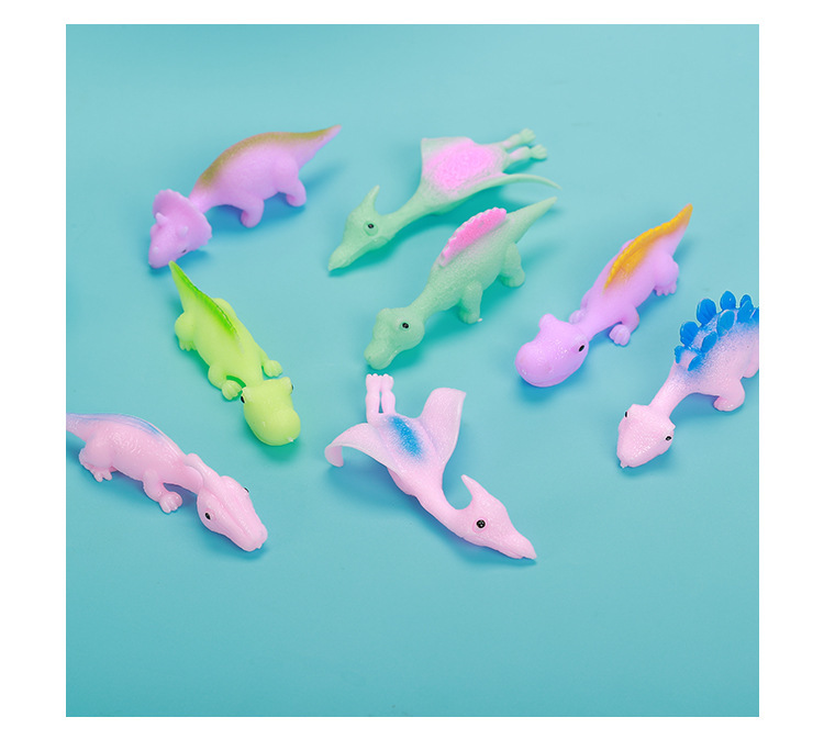 弹射恐龙趣味玩具手指