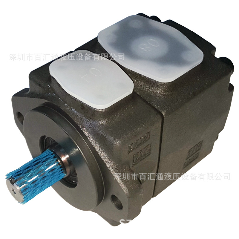 日本油研叶片泵PV2R1-10-F-RAA-41原装YUKEN定量液压泵