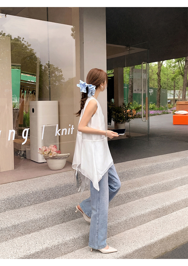 Sandal cao gót nữ mũi nhọn quai hậu dây khóa, gót nhọn 9 cm — đen chi tiết 9