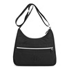 Nylon capacious one-shoulder bag for leisure, 2023 collection