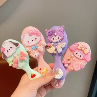 Детская массажная расчёска с воздушной подушкой Sanrio для девочек