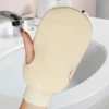Solid color beige gloves, 1 pieces