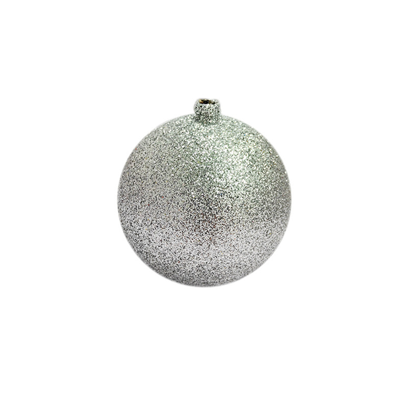 Decoraciones de Navidad Bolas de Navidad brillante mate colgante de Navidad bolas de decoración de polvo parpadeante polvo de Navidad bolas de decoración de árbol de Navidad