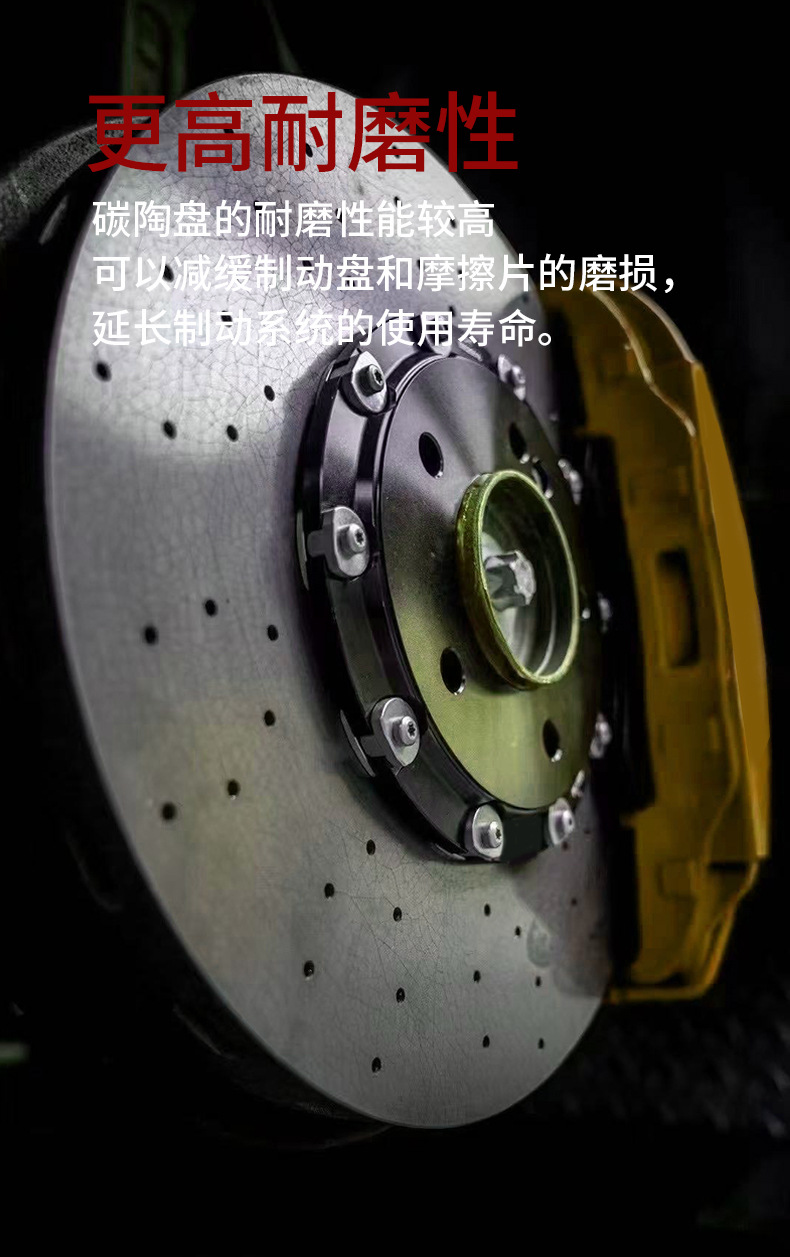 M Performance 6-Piston Front and Rear Carbon Fiber Ceramic Brake Kit Is Suitable for the New Bmw 3 Series G20