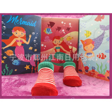 批发美人鱼封面记事本硬封面日记本手账本手帐本子硬壳封面笔记本