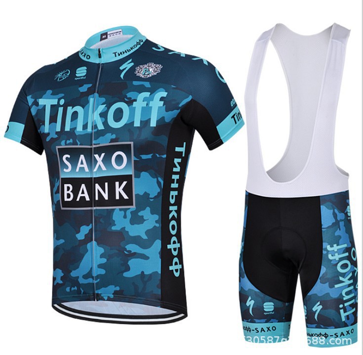 2018热销scott爆款男女短袖背带骑行服套装速