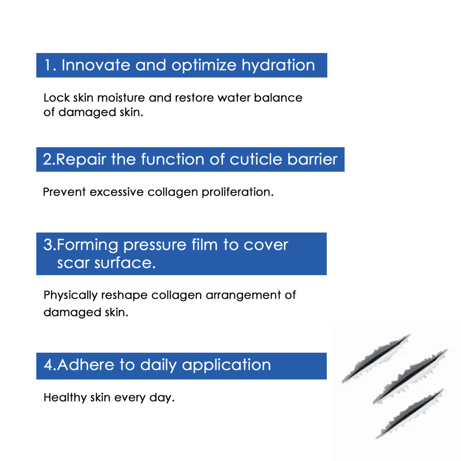 2024 popolare Smooth Tighten Fade Postoperatory Scars, e Repair Skin Balm_voghion.com