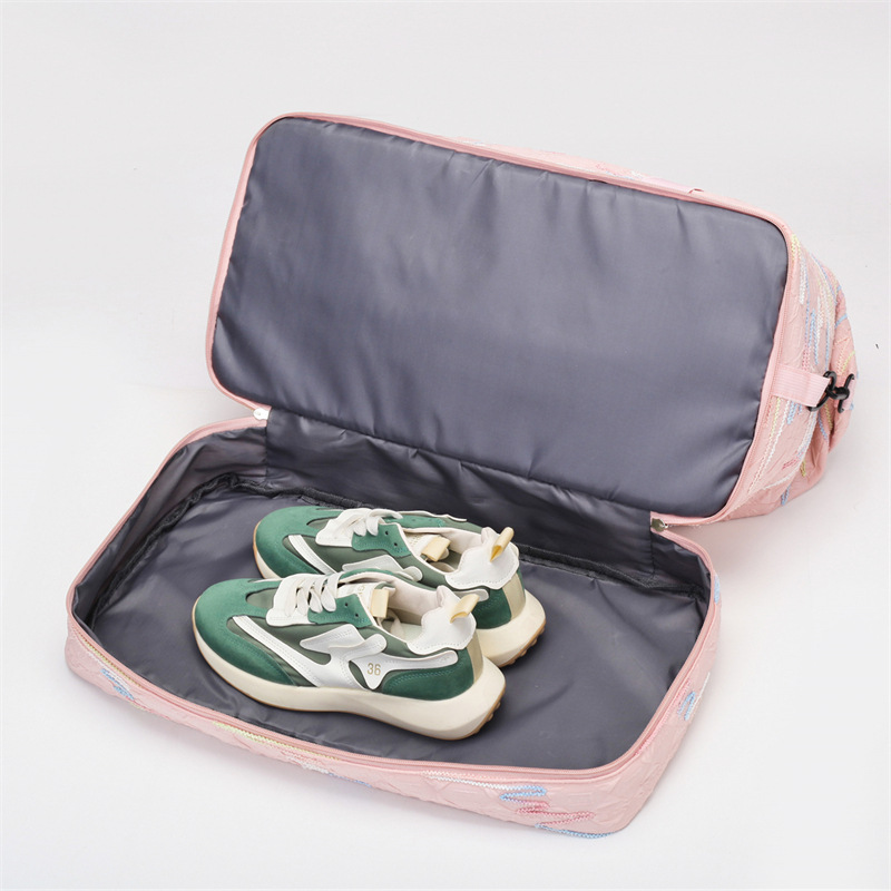 Bolsa de viaje de expansión ligera para mujer, bolsa de almacenamiento de equipaje de gran capacidad plegable para hombre, bolsa de yoga de fitness para deportes secos y húmedos al por mayor