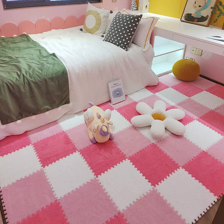 Модульные ковровые плитки 30×30×1,6 см, плитки с пазом, однотонные и многоцветные наборы