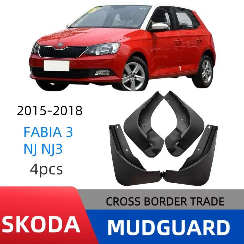 Guardabarros para Skoda Fabia 3 NJ NJ3 2015-2018, aptos para comercio exterior transfronterizo image 6