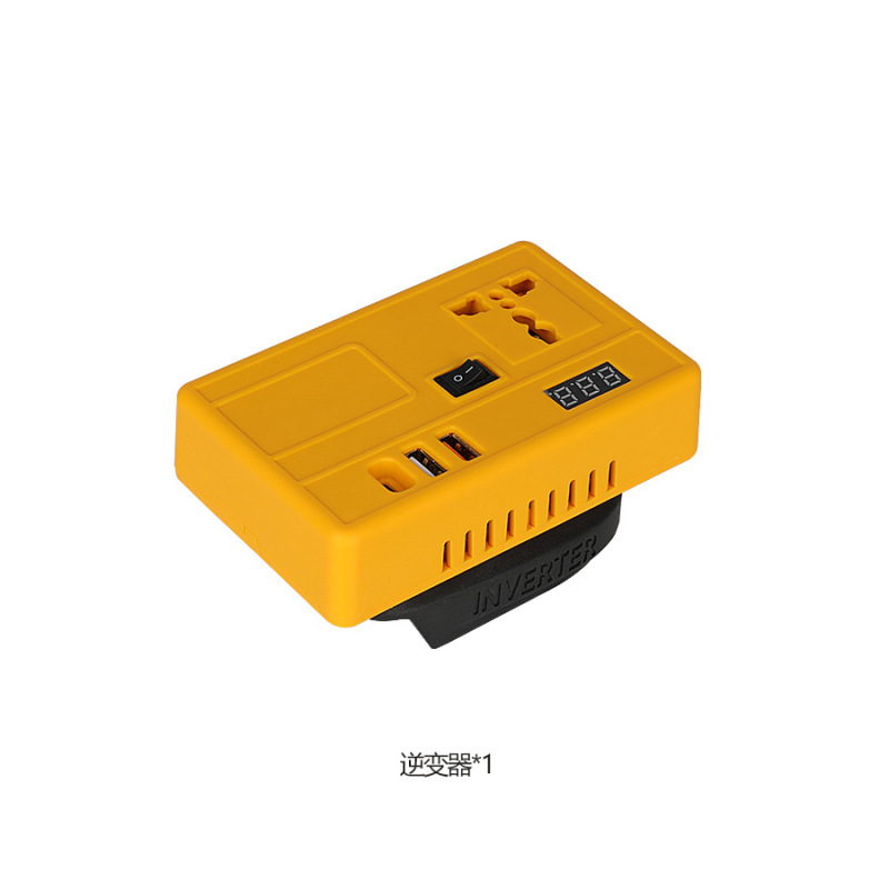 リチウム電池インバーターインバーター 5V 電源銀行 21v クロスボーダー 220v 多機能家庭用スマート変圧器|undefined
