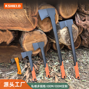 Oem Customized Multi-Specification Camping Axe, Mountain Climbing Jungle Axe, Non-Slip Shock-Absorbing Firewood Splitting Axe, Portable Logging Axe