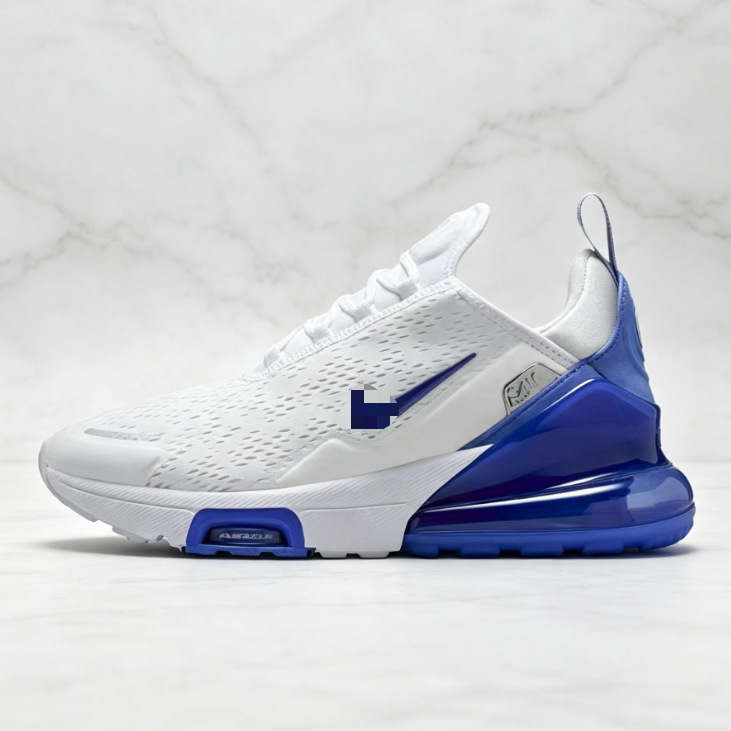 Air Max 270 zapatos de aire para hombres y mujeres, zapatos de deporte casuales transpirables de malla con suela gruesa para correr.
