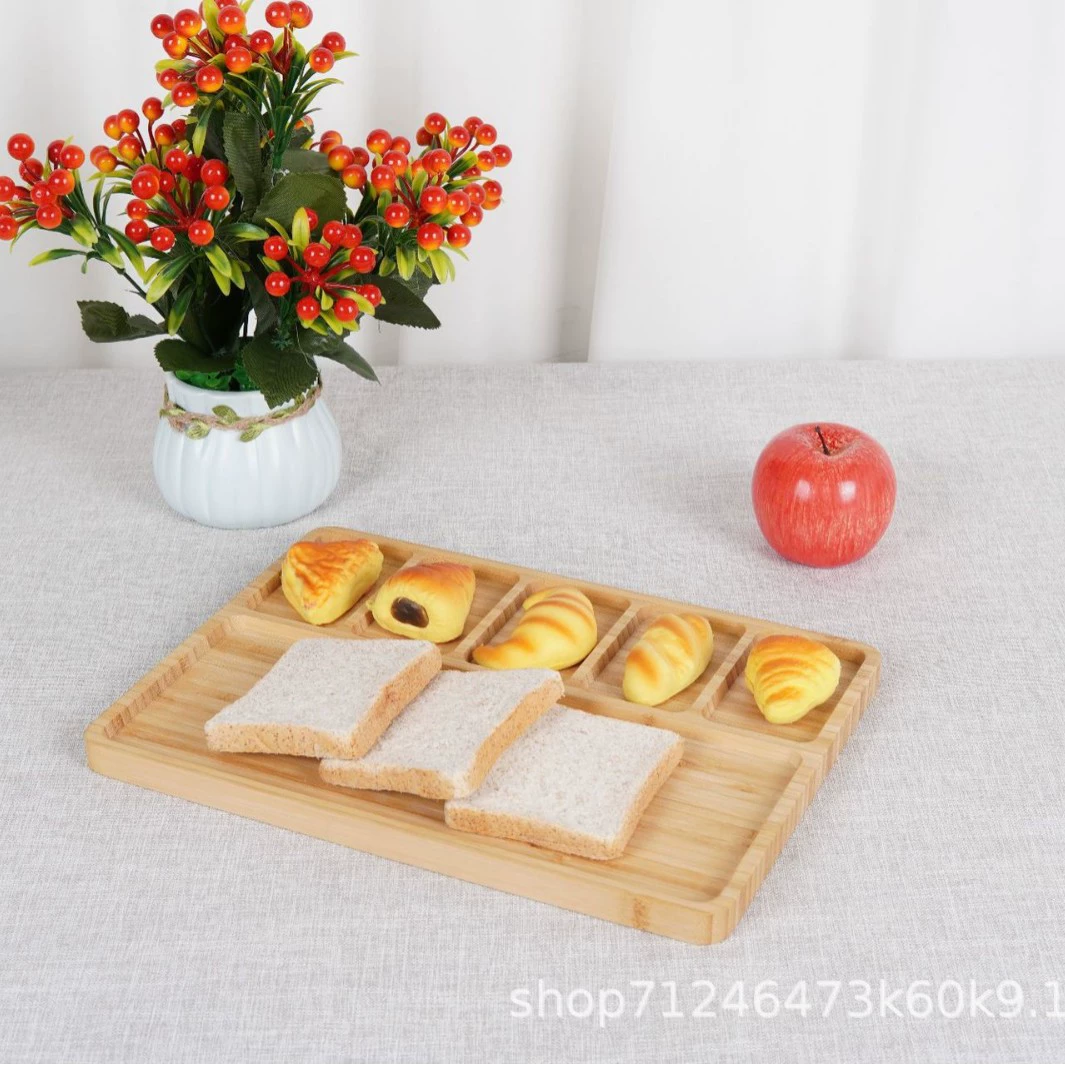 Домашние деревянные закуски Спальня Закуски Диск Травяной поднос Фруктовый поднос Отель Десерт Деревянный поднос