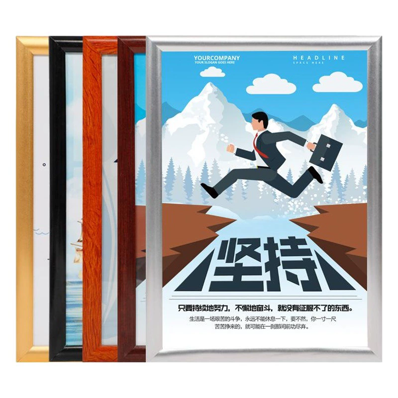 Фоторамка из алюминиевого сплава A3 рамка для плаката настенная рекламная рамка A4 большая фоторамка Передняя открытая рекламная рамка для лифта производители