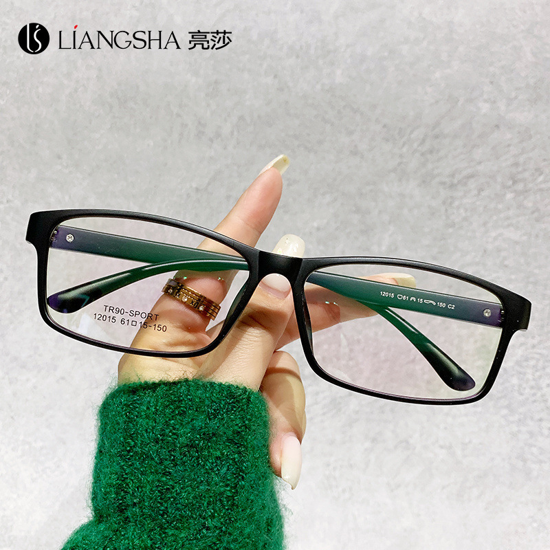Men's Square Anti-wood Grain Leg Glasses Frame Large Frame Large Face Ultra-light Glasses Frame Can Match Myopia Optical Frame Flat Glasses Men's Square Anti-wood Grain Leg Glasses Frame Large Frame Large Face Ultra-light Glasses Frame Can Match Myopia Optical Frame Flat Glasses
