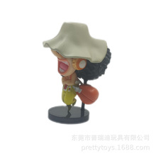 工厂代加工高质量日本动漫海贼注塑PVC/ABS/搪胶/滴胶模型公仔