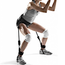 工厂直销大腿拉力器深蹲腿部力量训练器阻力带弹跳锻炼器材腿部拉