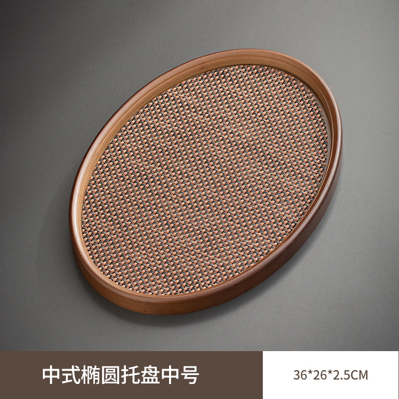 Walnut color oval medium size 36*25*2.3+ placemat