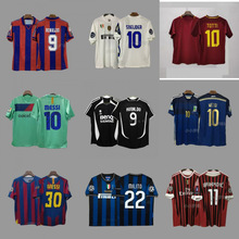 复古球衣足球服经典怀旧复刻版泰版球衣比赛训练服短袖运动服
