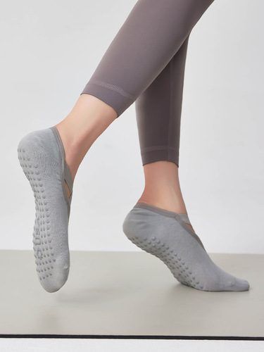 Yoga Slip-Resistant Professional Women's Summer Fitness Sports Socks Silicone Short Socks Jump Rope Dance Socks Pilates Women's Socks