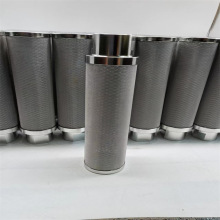 不锈钢滤芯前置过滤器滤芯  双层折叠丝网过滤芯 螺纹接头过滤筒