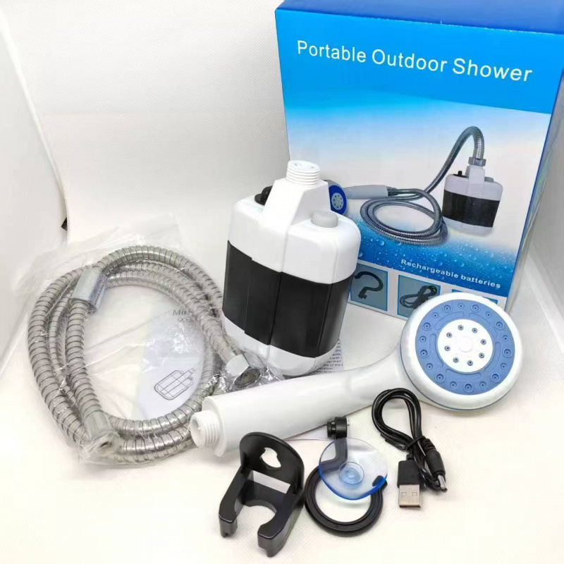 Outdoor Shower Device for Camping, Electric Shower for Dormitories and Rental Apartments, Convenient and Simple Shower Gadget Outdoor Shower Device for Camping, Electric Shower for Dormitories and Rental Apartments, Convenient and Simple Shower Gadget