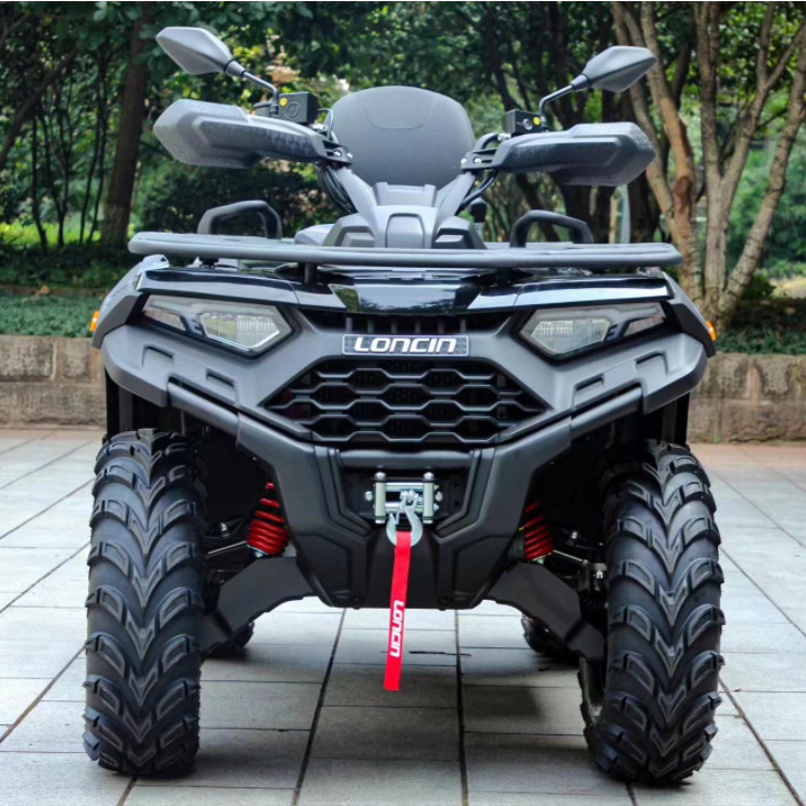 Fábrica al por mayor LONCIN 550 cuatro tracciones automáticas vehículo de playa todo terreno motocicleta de cuatro ruedas