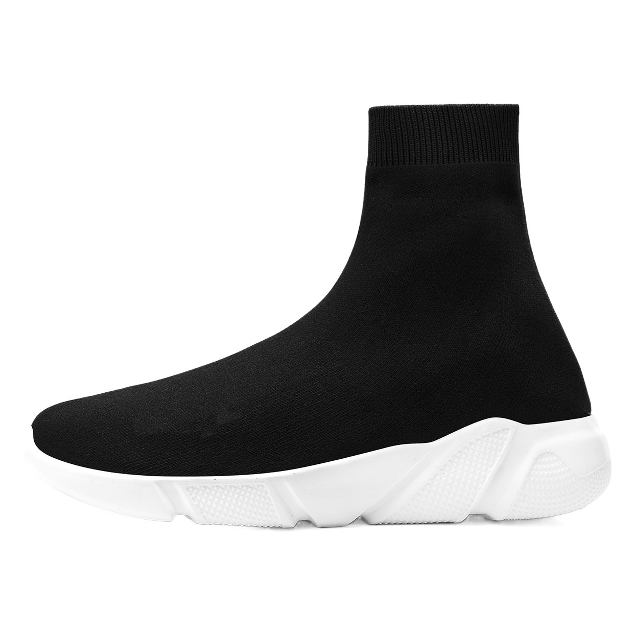 Daifa zapatos de mujer primavera y verano nuevos zapatos deportivos pareja zapatos casuales altos calcetines Zapatos de papá transfronterizos más tamaño