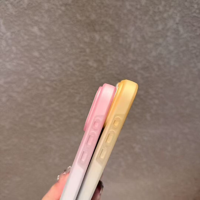 二合一渐变色适用iPhone17promax手机壳苹果16磁吸糖果色保护套15|undefined