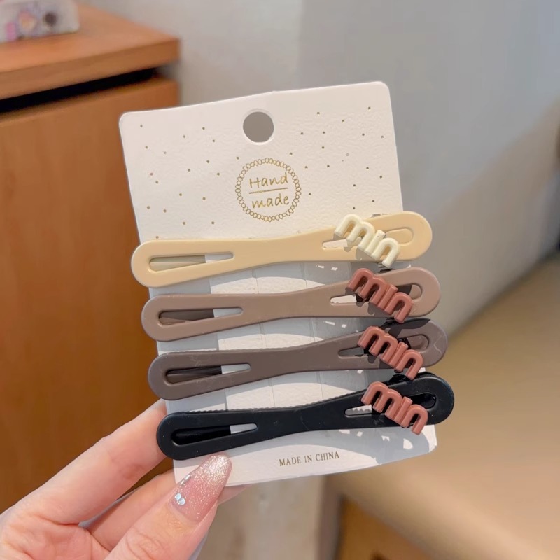 Niños simple clip de pelo sin marcas clip lateral2024 nuevo clip de fránta de niñas clip de pelo roto tocado para mujeres