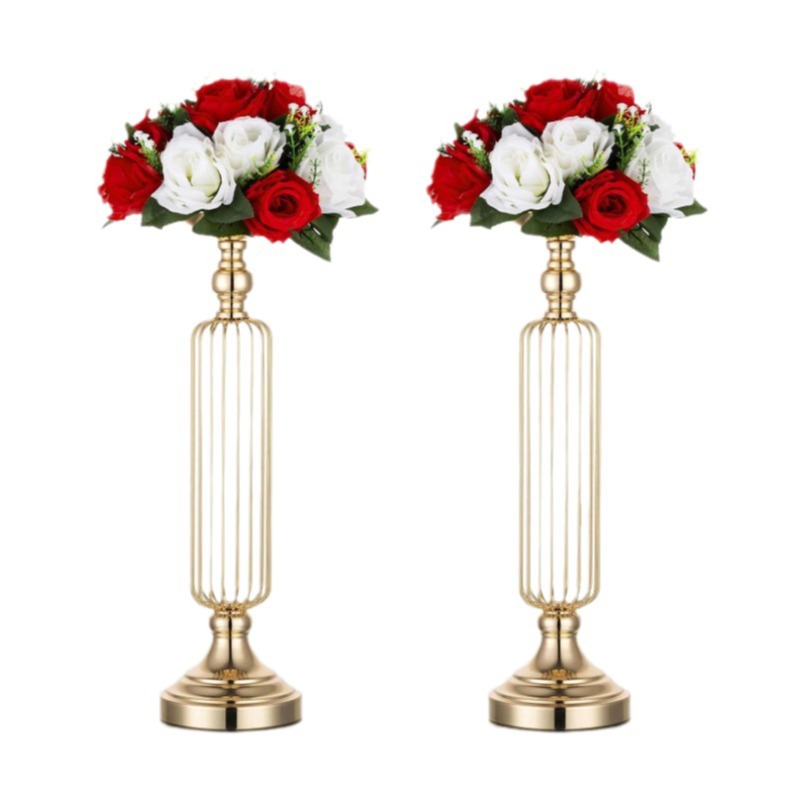 Fabricantes transfronterizos de línea europea simple candelabros de hierro forjado candelabros de hoteles para el hogar decoración minimalista