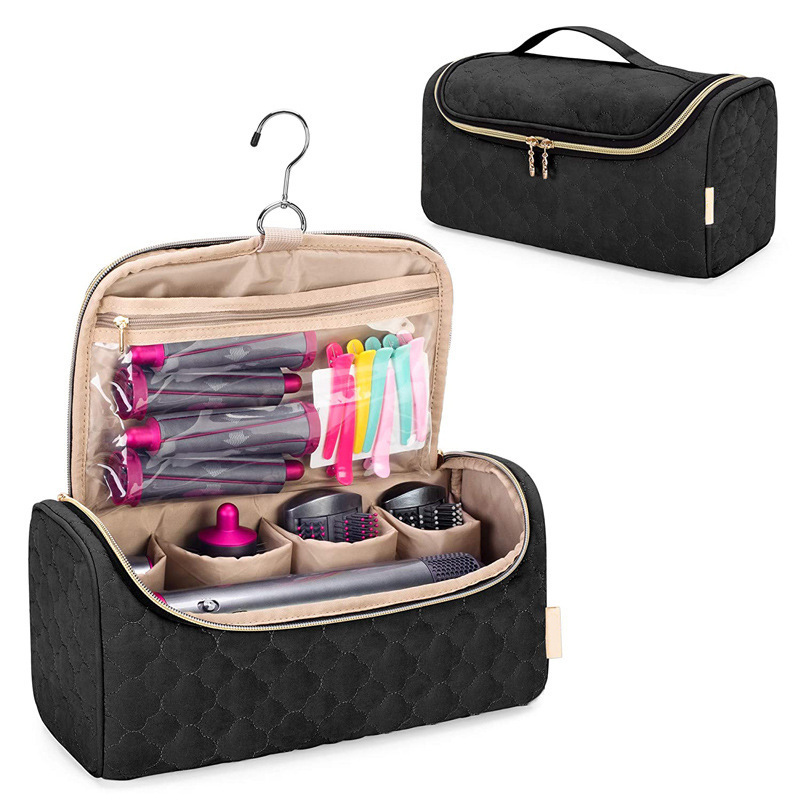 Bolsa de cosméticos transfronteriza, bolso de mano para rizador, almacenamiento de accesorios para bolsos Dyson, bolsa de almacenamiento montada en la pared, suministro directo, stock listo