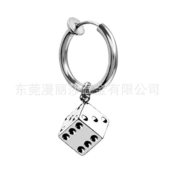 Fashionable dice stainless steel