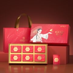 【燕窝阿胶固元糕】北京同仁堂6盒配礼袋过节送礼送长辈源头现货